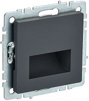 Встраиваемая LED подсветка без рамки IEK Brite ПЛ20-БрГ 1Вт 4000К графит картинка